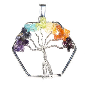 7 CHAKRA TOL METAL PENDANT