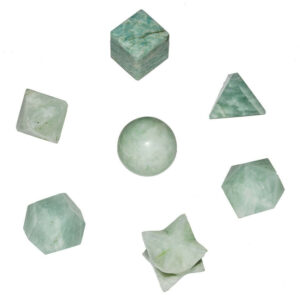 AMAZONITE GEOMETRY 7 PCS SET