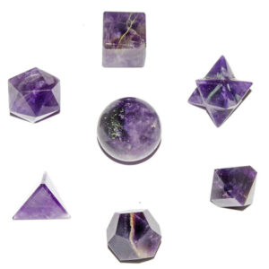 AMETHYST GEOMETRY 7 PCS SET
