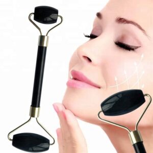 BLACK OBSIDIAN MASSAGE ROLLER