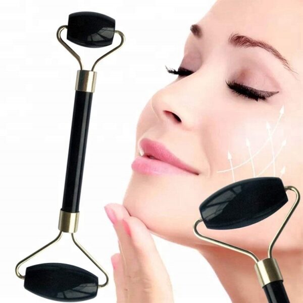 BLACK OBSIDIAN MASSAGE ROLLER