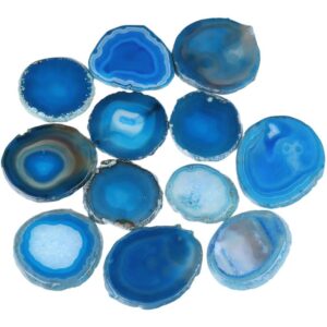 BLUE AGATE COASTERS