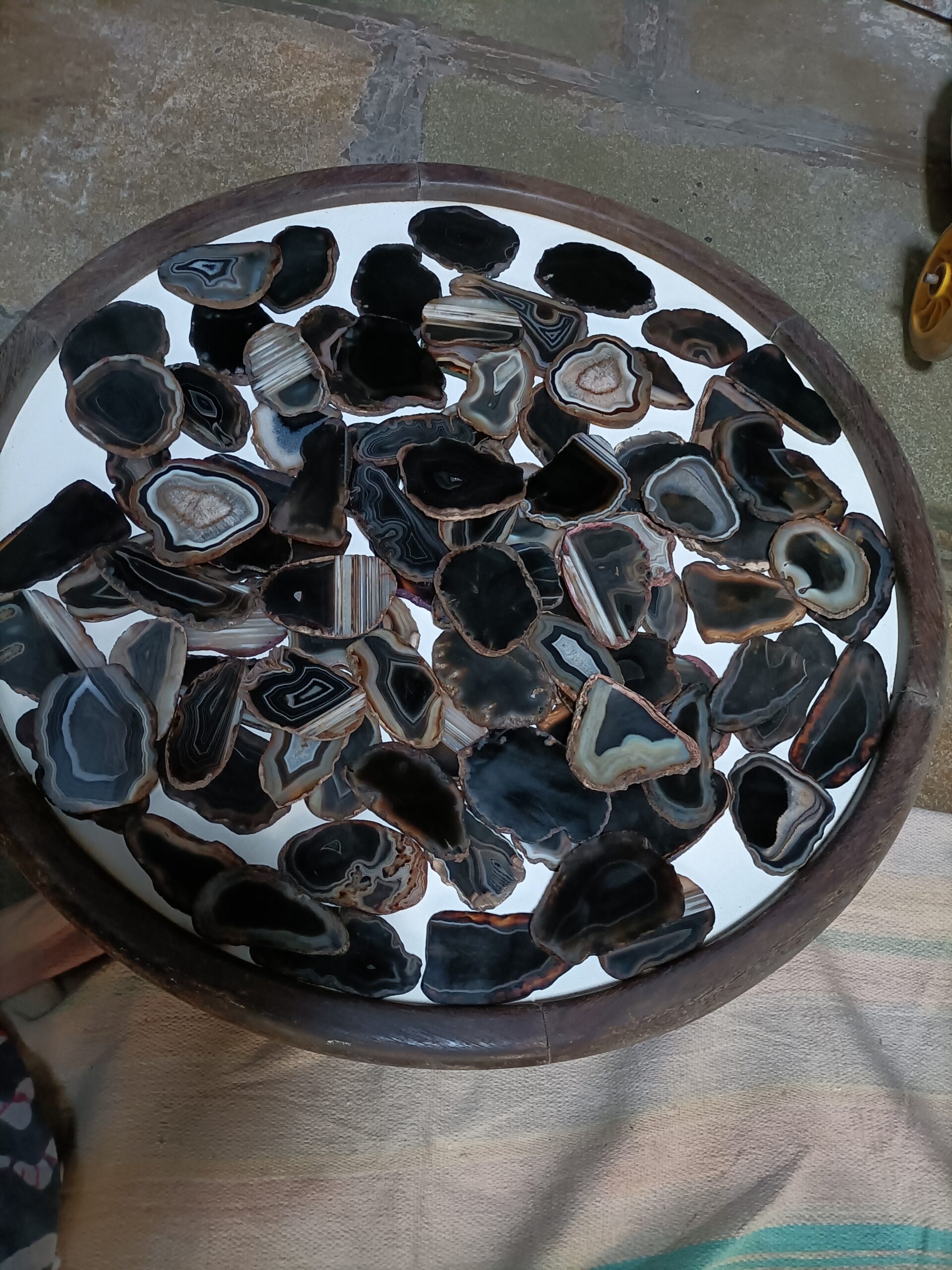 BLACK AGATE COASTERS - Image 6