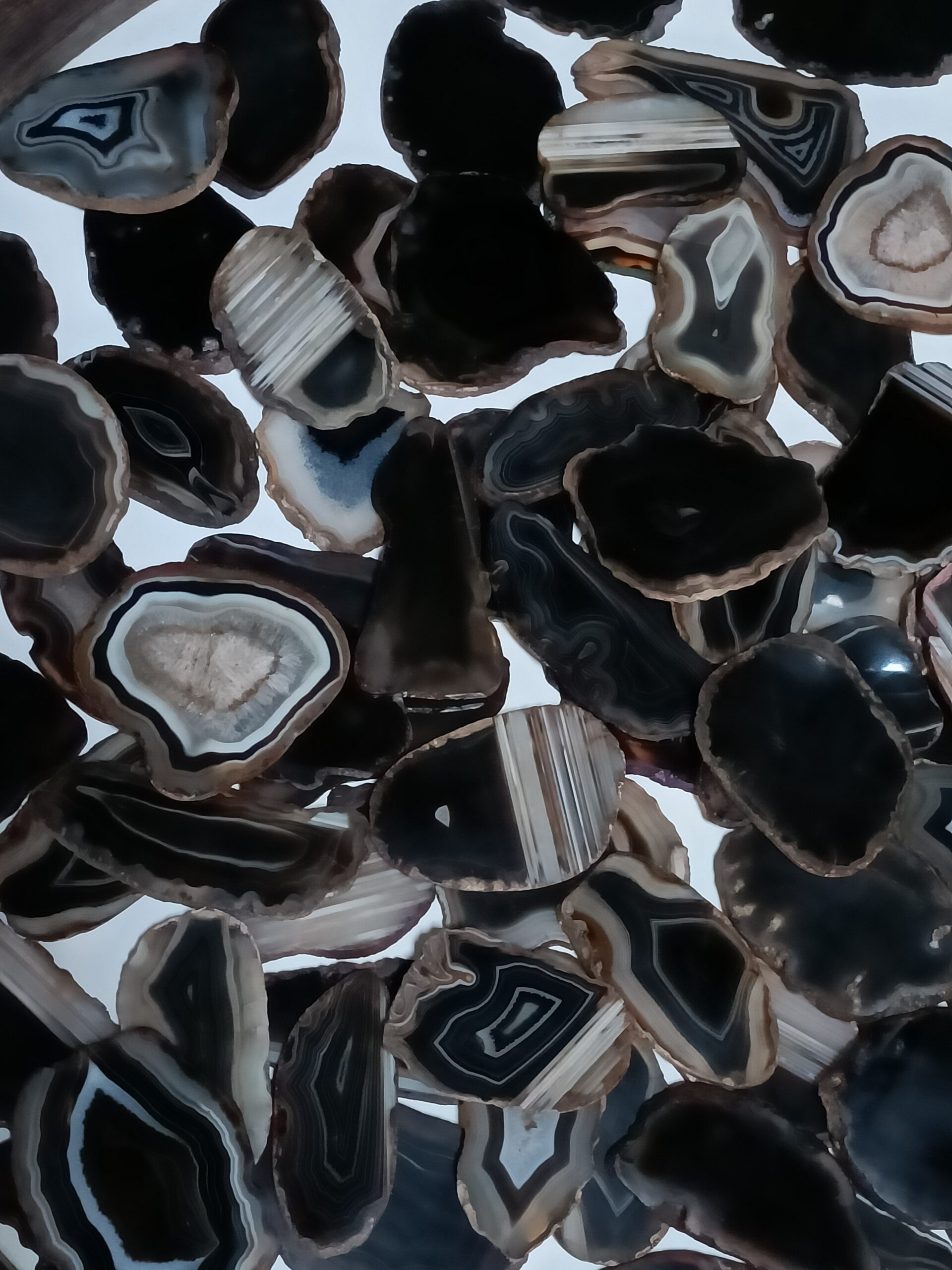 BLACK AGATE COASTERS - Image 4