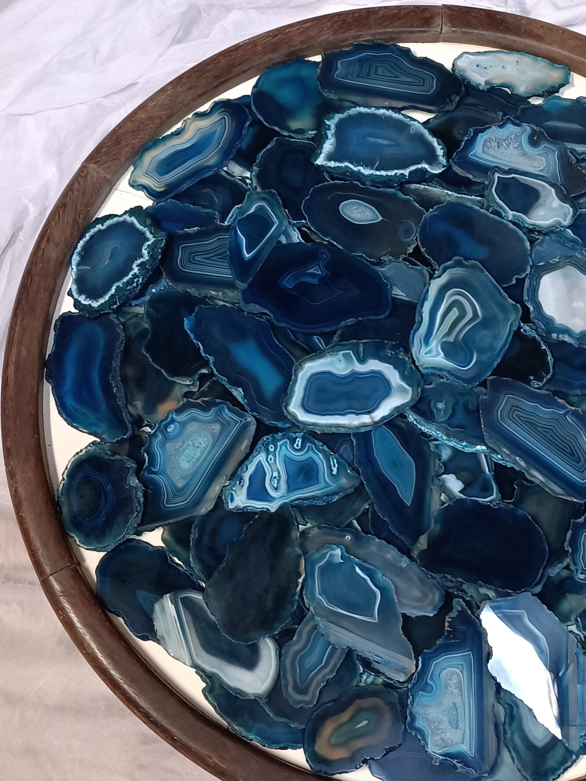 BLUE AGATE COASTERS - Image 6