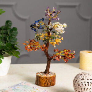 7 Chakra Crystal Natural Feng Shui Healing Tree 200 beads