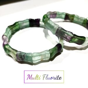 Multi Flourite Bracelet