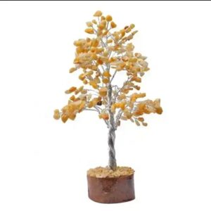 Citrine Silver Wire Wealth Tree