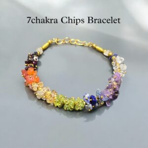 7 Chakra Chips Bracelet
