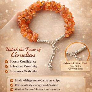 Carnelian Chips Bracelet