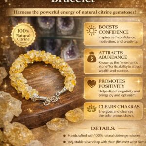 Citrine Chips Bracelet
