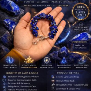 Lapiz Lazuli Chips Bracelet